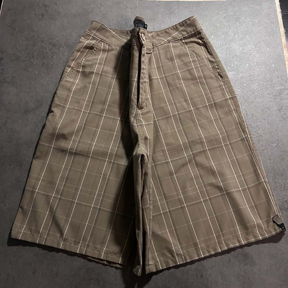 O'Neill Men's Plaid Brown Casual Shorts